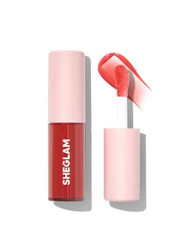 Sheglam Jelly Wow Tinted Lip Oil Plumping Lip Gloss Natural -Baby Steps