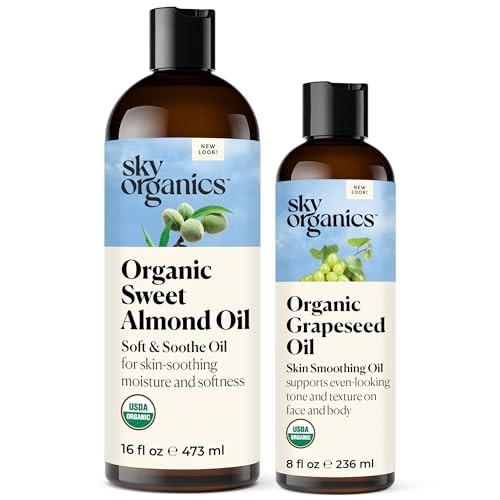 Sky Organics Sweet Almond Oil & Grapeseed Oil