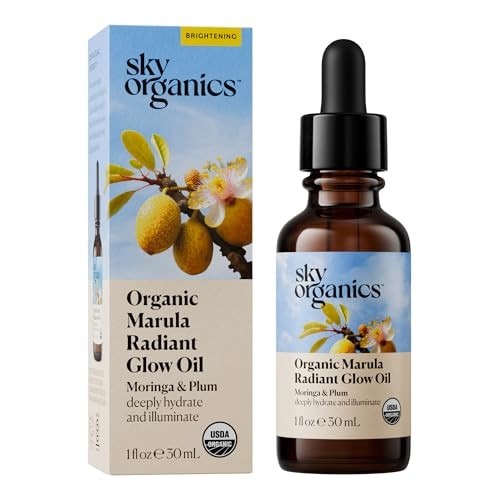 Sky Organics Organic Marula Radiant Glow Oil 1 Fz