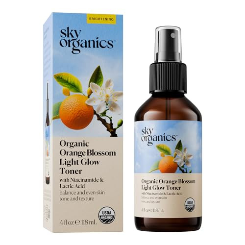 Sky Organics Organic Niacinamide Light Glow Toner 4 Fz