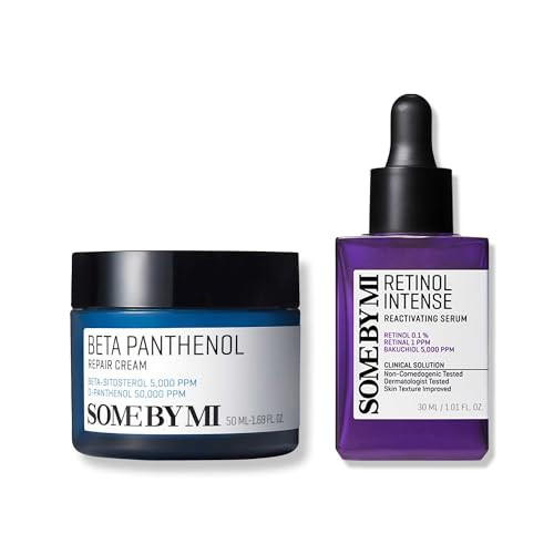 Some By Mi Beta-Panthenol Repair Cream & Retinol Intense Reactivating Serum