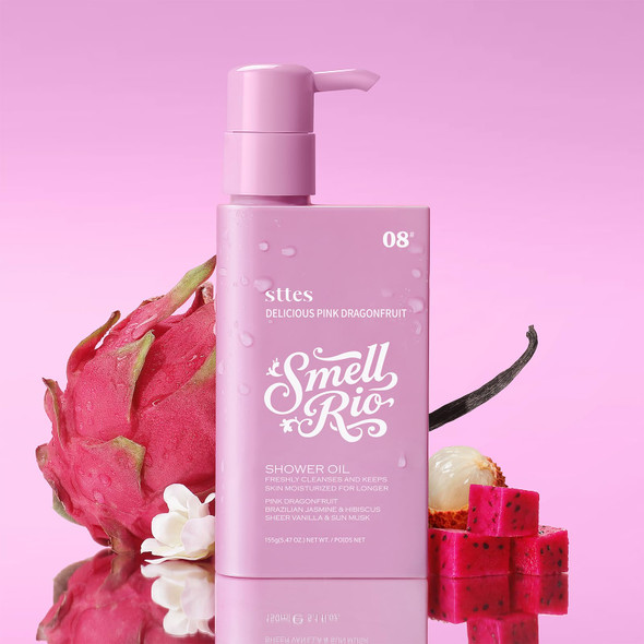 Sttes 602# Caramel Vanilla (Body Firmeza Oil) - 150Ml (5.07 Fl Oz) Body Oil - Five Kinds Of Pure Vegetable Oils + Active Caffeine (Without Mineral Oil)