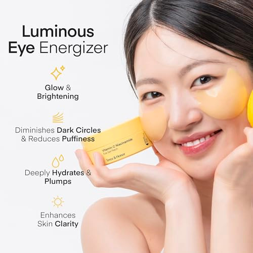 Terez & Honor Vitamin C Eye Patches & 6-In-1 Face Cream For Men - Made In Korea
