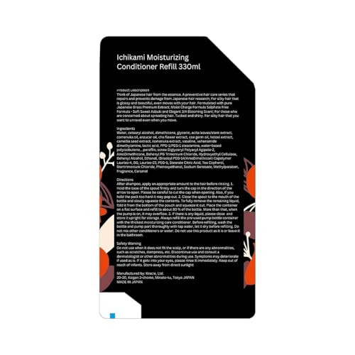 Tokyosupersale Ichikami Moisturizing Care Conditioner Refill 330Ml Cuticle Smoothing Formula Kracie