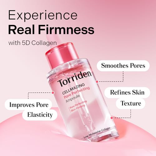Torriden Cellmazing Pore Perfecting Ampoule 30Ml (1.01 Fl.Oz.) + Collagen Firming Cream 60Ml (2.02 Fl.Oz.)