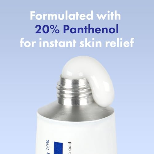 Tosowoong Panthenol 20 Barrier Cream Daily Skin Barrier Care With 20% Panthenol Ceramides Hyaluronic Acid Deep Hydration Face Moisturizer Korean Skincare For All Skin Types 50Ml / 1.69 Fl. Oz.