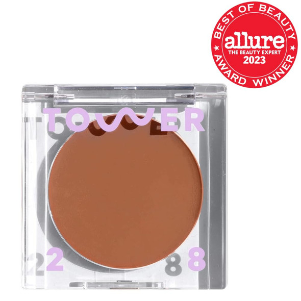 Tower 28 Sculptino Soft-Matte Cream Contour And Bronzer - Clean Cruelty- Face Makeup Ãƒ¢Ã¢Š¬Ã¢‚¬Å“ Sensitive Skin Safe - Shade: Hammer Medium Tan With Neutral Undertones 0.16 Fl Oz / 4.5 Ml