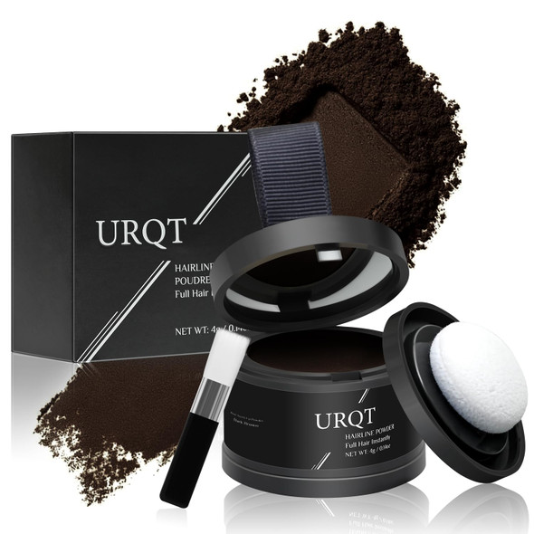 Urqt Magic Hairline Powder Instantly Conceals Hair Loss Natural Hairline Coverage Hair Fibers For Thinning Hair Root Touch Up Hair Powder For Women & Men Root Cover Up Hair Powder (Light Blonde)