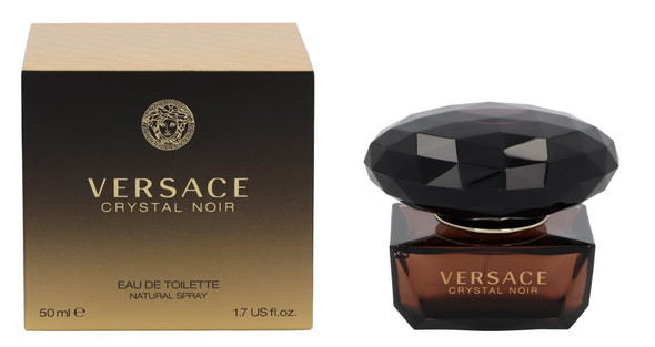 Versace Crystal Noir For Women Eau De Toilettey Spray 3 Ounce
