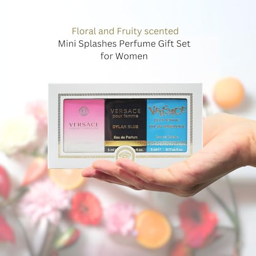 Versace Perfume For Women Ãƒ¢Ã¢Š¬Ã¢‚¬Å“ Variety Trio Mini  Set Ãƒ¢Ã¢Š¬Ã¢‚¬Å“ Eros Dylan Blue Eau Fraiche