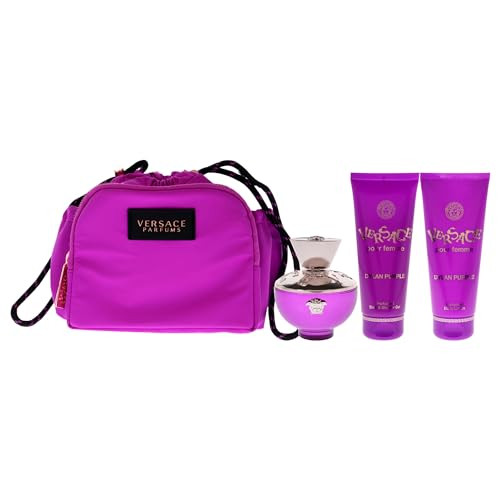 Versace Pour Femme Dylan Purple 4 Pcs  Set