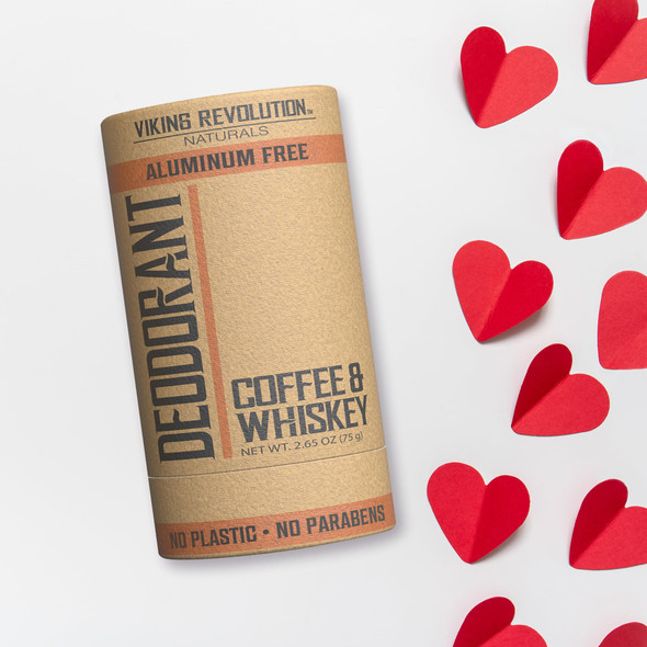 Viking Revolution Sandalwood Deodorant For Men - Aluminum  With Shea Butter And Tapioca Starch - Stain-  And Baking Soda- - Natural Deodorant For Men (2.65Oz)