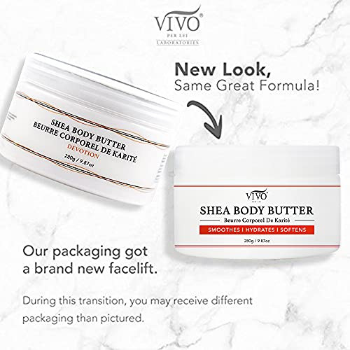 Vivo Per Lei Shea Body Butter Lotion Leaves Skin Softer To Touch Devotion (Pack Of 2)