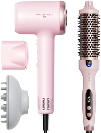 Wavytalk Blowout Boost Thermal Brush And Turblow Pro Fast Drying Blow Dryer