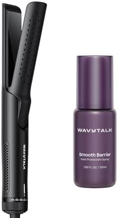 Wavytalk Cool Curl Airflow Styler And Heat Protectant Spray For Hair 1.69 Fl Oz