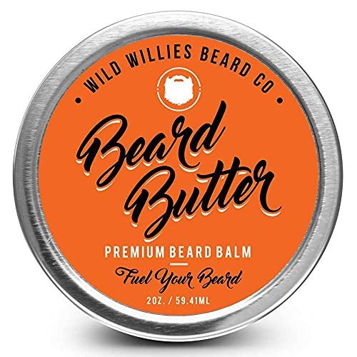 Wild Willies Beard Butter Premium Beard Balm & Conditioner 2 Oz