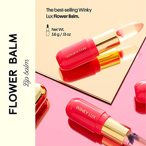 Winky Lux Flower Balm (Pink Flower) And Uni-Brow Universal Eyebrow Pencil