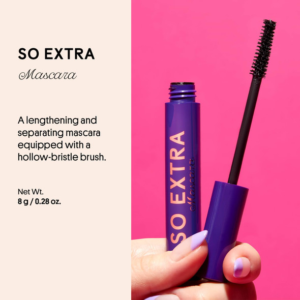 Winky Lux Extravalash Mascara Ãƒ¢Ã¢Š¬Ã¢‚¬Å“ Volumizing Lengthening Defining & Curling With Buildable Formula Intense Pigment Silicone Ball Tip Brush Black Mascara Eye Makeup