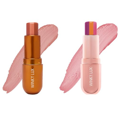 Winky Lux Pumpkin Spice Latte Balm And Sorbet Tri Tinted Lip Balm