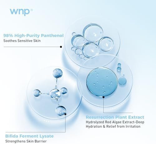 Wnp Hyaluronic Acid Hydrating&Soothing Toner: 4D Hyaluronic Acidred Algae Extractbifida Ferment Lysate Panthenol Deep Moisture&Skin Barrier Repair Vegan Skincare For Dry & Sensitive Skin