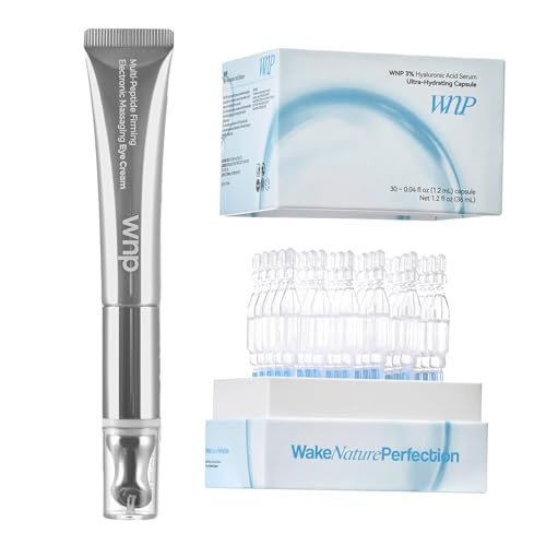 Wnp Ultra-Hydrating Serum 3% Hyaluronic Acid + Eye Creamwrinkle Eraser Massaging Eye Cream