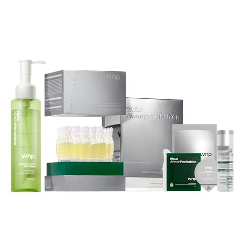 Wnp Skincare Set Ãƒ¢Ã¢Š¬Ã¢‚¬Å“ Oil Suspension Ampoules + Amino Acid Cleansing Gel + Firming Peel-Off Mask For Deep Hydration Gentle Cleansing & Tightening Glow Ãƒ¢Ã¢Š¬Ã¢‚¬Å“ For Sensitive & Dry Skin