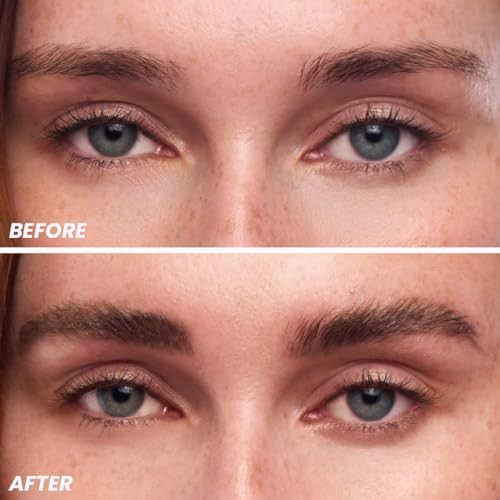 Wonderskin Wonder Blading Brow Stain & Go Masque - Long Lasting Eye Brow Tint Transfer Proof And Smudge Proof Eyebrow Tint Stain (Dark Brunette)