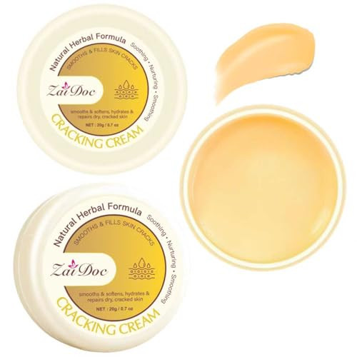 Zaidoc 3 Packs Foot Cream Moisturizing For Dry Cracked Feet With Urea Shea & Cocoa Butter 0.7 Oz