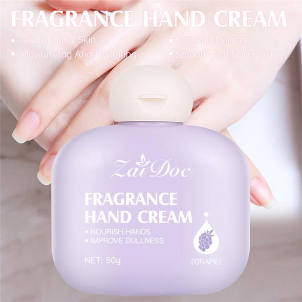 Zaidoc Sakura Hand Cream Moisturizing And Hydrating For Tender Hand Skin Soft Delicate & Smooth Feel Long-Lasting Fragrance Paraben- 1.7 Oz (1 Pack Sakura)