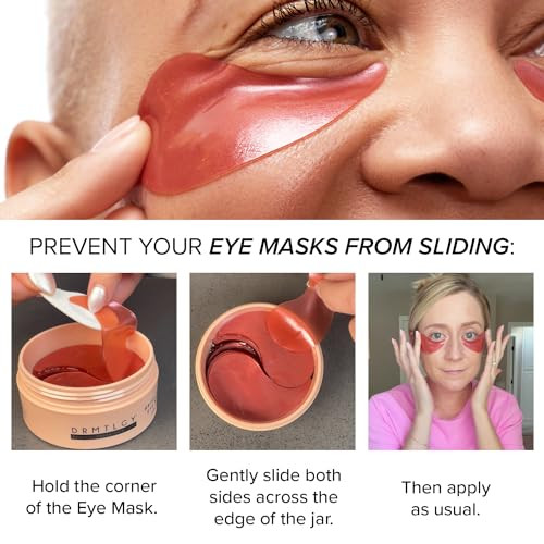 Drmtlgy Bundle: Brightening Eye Masks Needle-Less Serum & Anti-Aging Tinted Moisturizer With Spf 46