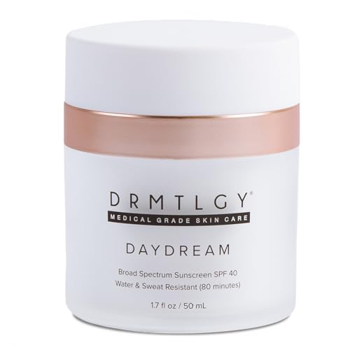 Drmtlgy Day Dream Sunscreen & Face Moisturizer Spf 40 Ã¢‚¬Œ Water & Sweat-Resistant Sunscreen For Sensitive Skin Ã¢‚¬Œ Uva/Uvb Protection Skin Care & Makeup Friendly
