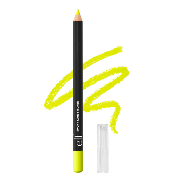 E.L.F. Smoky Kohl Eyeliner Eye Pencil For Creating Long-Lasting Bold High-Pigmented Makeup Looks Vegan & Cruelty- Black Velvet