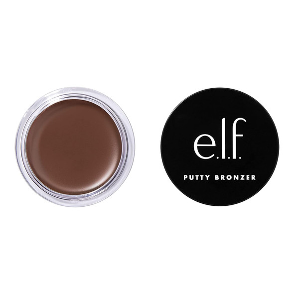 E.L.F. Putty Bronzer Creamy & Highly Pigmented Formula Creates A Long-Lasting Bronzed Glow Infused With Argan Oil & Vitamin E Tan Lines 0.35 Oz