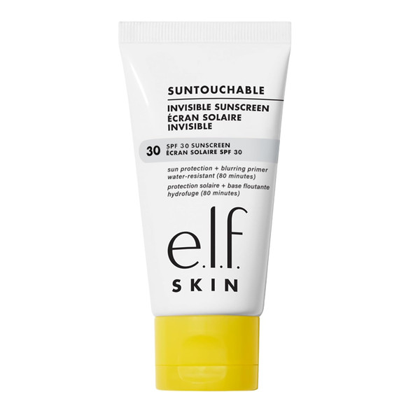 E.L.F. Skin Suntouchable Invisible Spf 35 Lightweight Gel-Based Sunscreen For A Smooth Complexion Doubles As A Makeup Primer Vegan & Cruelty- Packaging May Vary