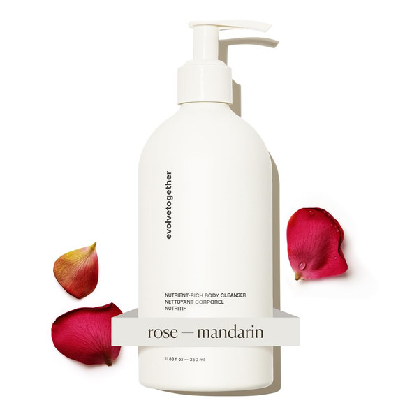 Evolvetogether Nutrient-Rich Body Cleanser For Women & Men Monaco Ã¢‚¬Œ Mandarin Oud & Patchouli Cream-To-Oil Hydration Gently Cleanses Vegan Cruelty- Sulfate (11.8 Fl Oz)