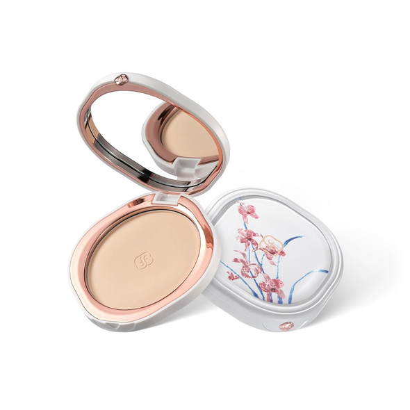 Florasis Yurong Airbrushed Tinted Pressed Powder (Ode To Embroidery) (Z25 Lotus 1 Count)
