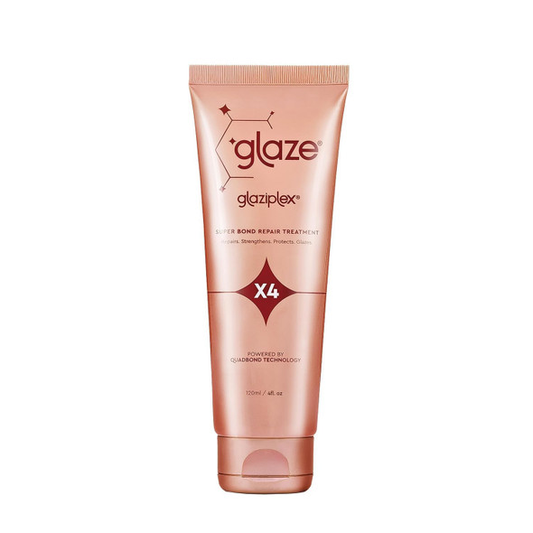 Glaze Glaziplex Bond Repair Hair Treatment Ã¢‚¬Œ 4-In-1 Bonding Formula Ã¢‚¬Œ Deep Conditioning Mask For Damaged Hair Ã¢‚¬Œ Strengthens & Protects In Just 4 Minutes - 4Oz/120Ml
