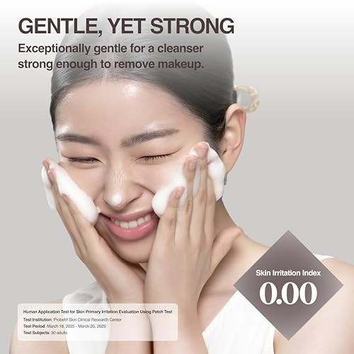 Hesul Rice Protein Gel Cleanser Korean Skincare For Sensitive Skin Ceramide Hyaluronic Acid Gentle Exfoliating Brightening Rice Enzyme Capsules Holiday 400Ml