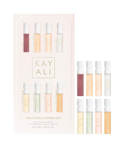 Huda Kayali Beauty Discovery Perfume Layering Set Of 8 Eau De Parfum Samplers (8 X 1.5 Ml)