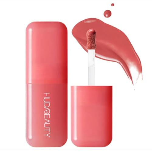 Huda Blush Filter Liquid Blush - Strawberry Cream (Dusty Rose) - 0.15 Fl Oz / 4.5 Ml