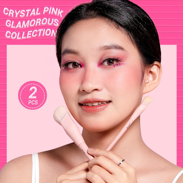 Jessup Makeup Brushes Set Professional 14Pcs Vegan Make Up Brushes Foundation Eyeshadow Concealer Contour Powder Blush Blending Eyeliner Brush Premium Synthetic Fiber Luxury Purple T512