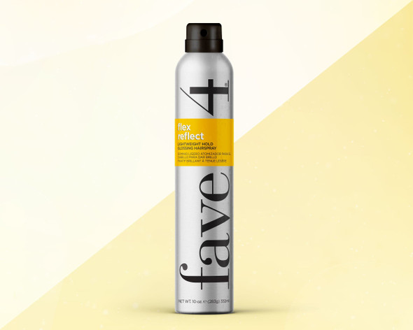 fave4 Flex Reflect - Lightweight Glossing Hairspray