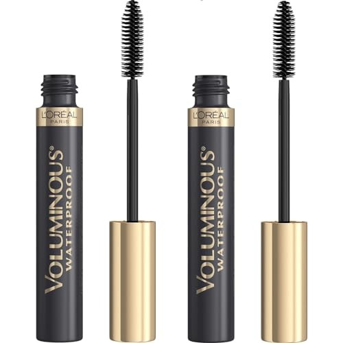 Lã¢‚¬„¢Orãƒal Paris Makeup Voluminous Original Waterproof Mascara Black 0.28 Fl Oz (Pack Of 2)