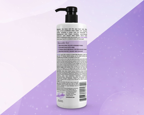 fave4 Violet Vibes Tone & Strengthen Conditioner