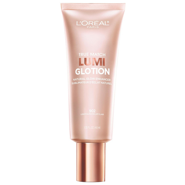 L'Oreal Paris Makeup True Match Lumi Glotion Natural Glow Enhancer Illuminator Highlighter Bronzing Drops For A Sun-Kissed Glow 902 Light