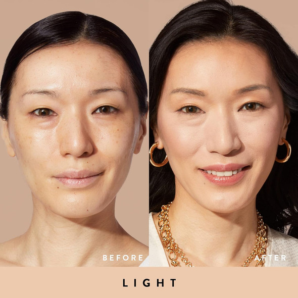 Laura Geller York Quench-N-Tint Hydrating Foundation - Light - Sheer To Light Buildable Coverage - Natural Glow Finish - Lightweight Formula With Hyaluronic Acid