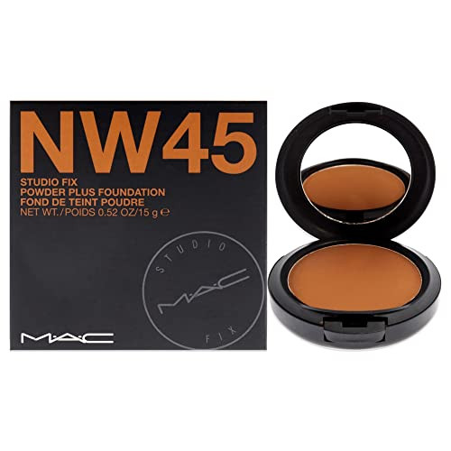 Mac Studio Fix Powder Plus Foundation Nw45 0.52 Fl Oz (Pack Of 1) (Macm51048)
