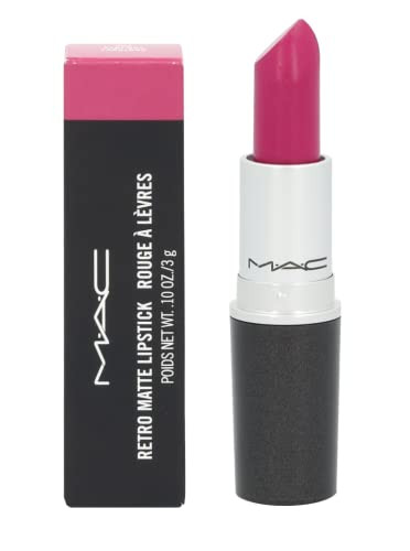 Mac Lipstick Retro Matte 705 Flat Out Fabulous Pink 0.10 Ounce