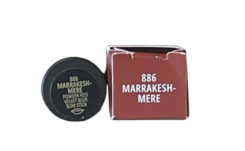 Mac Powder Kiss Velvet Blur Slim Lipstick 886 Marrakesh-Mere
