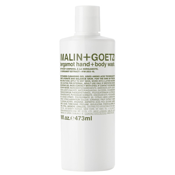 Malin + Goetz Eucalyptus Hand + Body Wash Natural Cleansing Purifying Hydrating Hand & Body Wash. All Skin Types Dry Irritated Sensitive. No Stripping/Irritation. Cruelty- & Vegan 16 Fl Oz